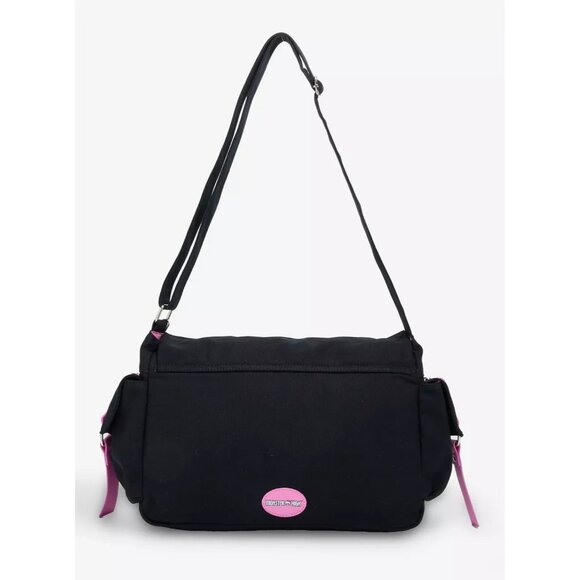 Monster High Draculaura Charm Lace-Up Messenger Bag NEW - Picture 3 of 8